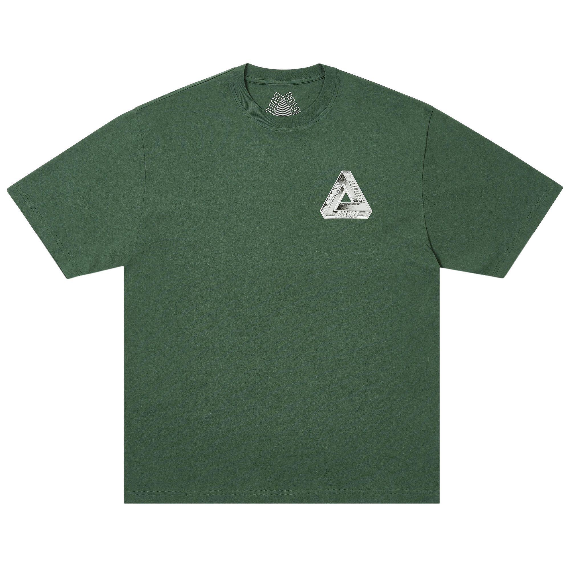 Buy Palace Tri Girders T-Shirt 'Racey Green' - P30TS384 | GOAT