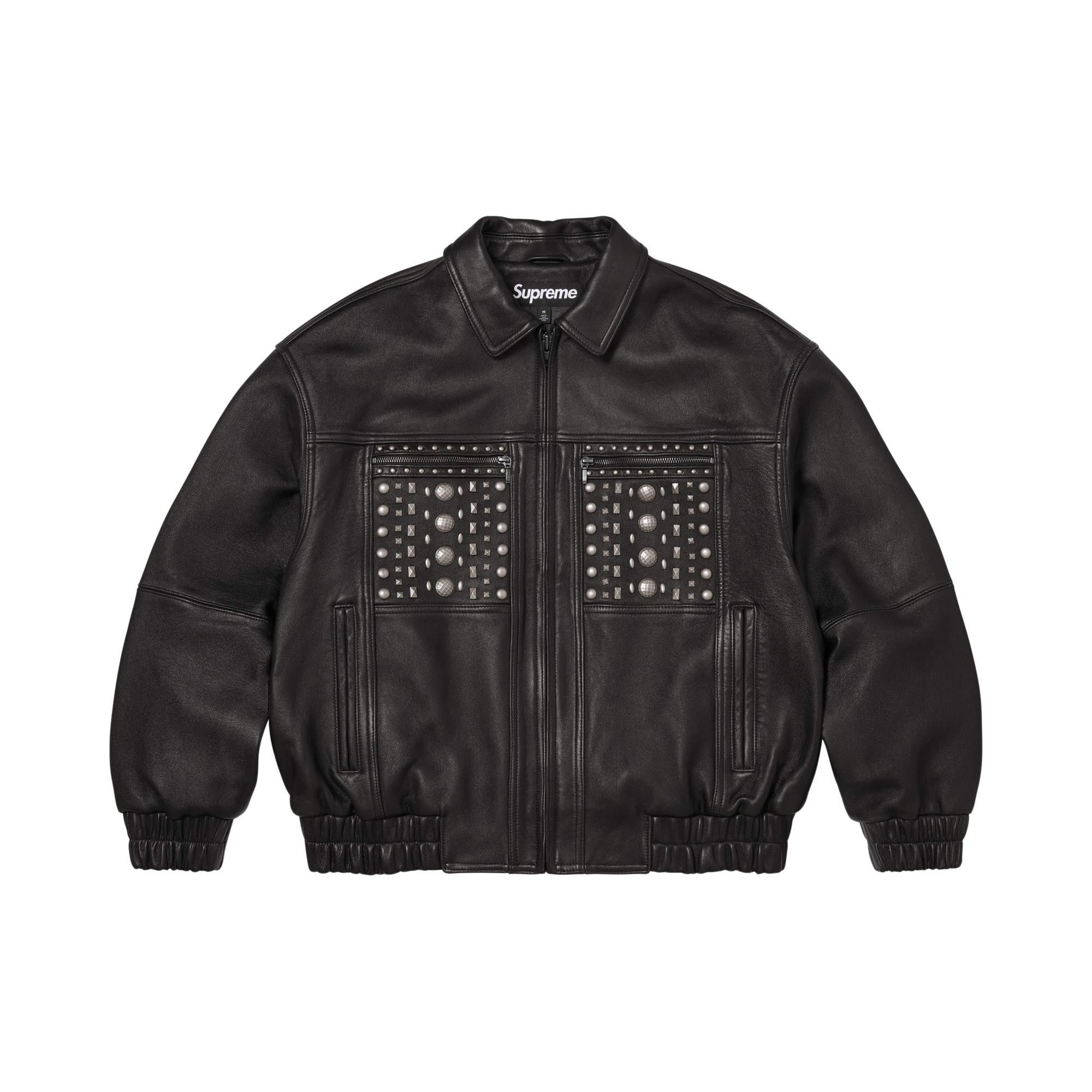 Buy Supreme Multi Studded Leather Jacket 'Black' - SS26J88 BLACK