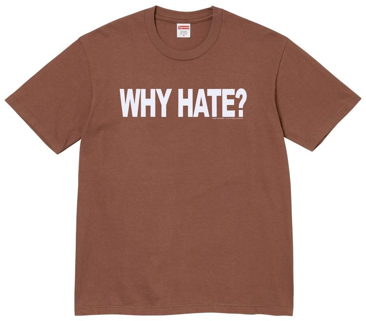 Supreme Based Tee Brown