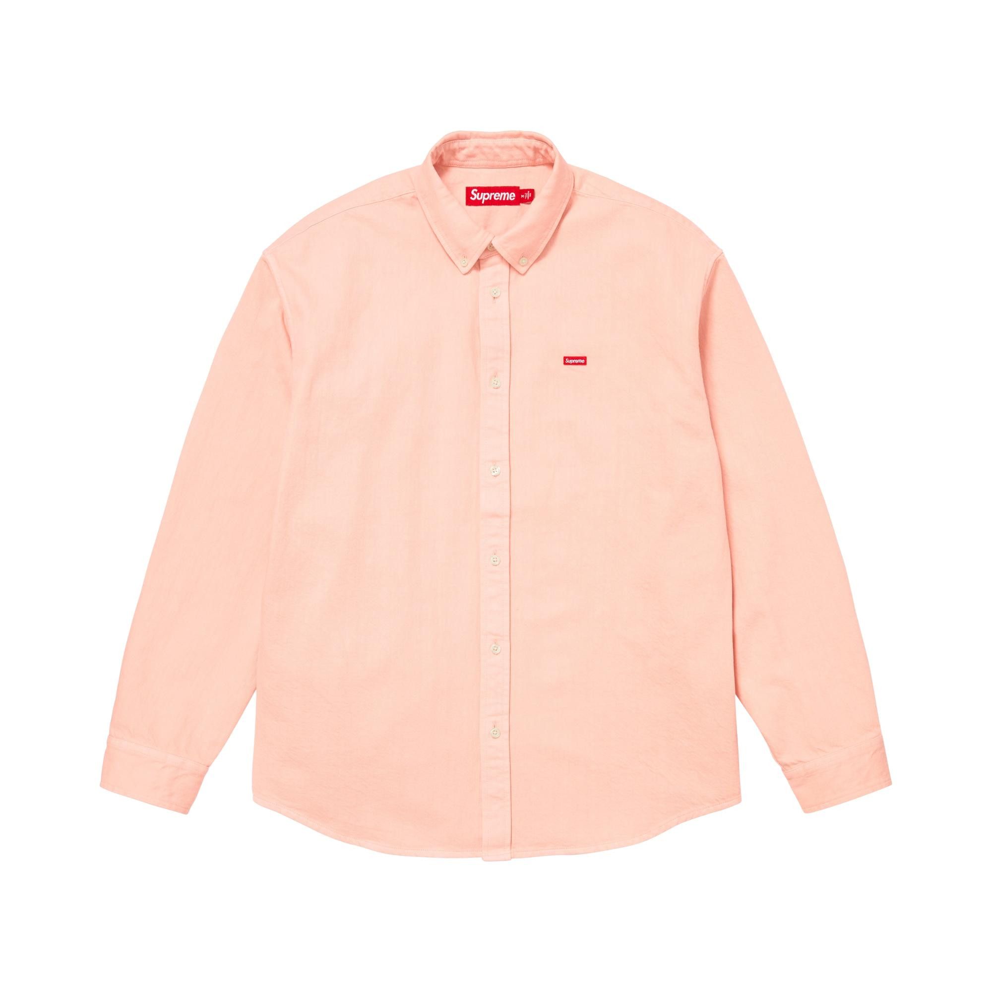 Buy Supreme Small Box Denim Shirt 'Pale Pink' - SS26S2 PALE PINK