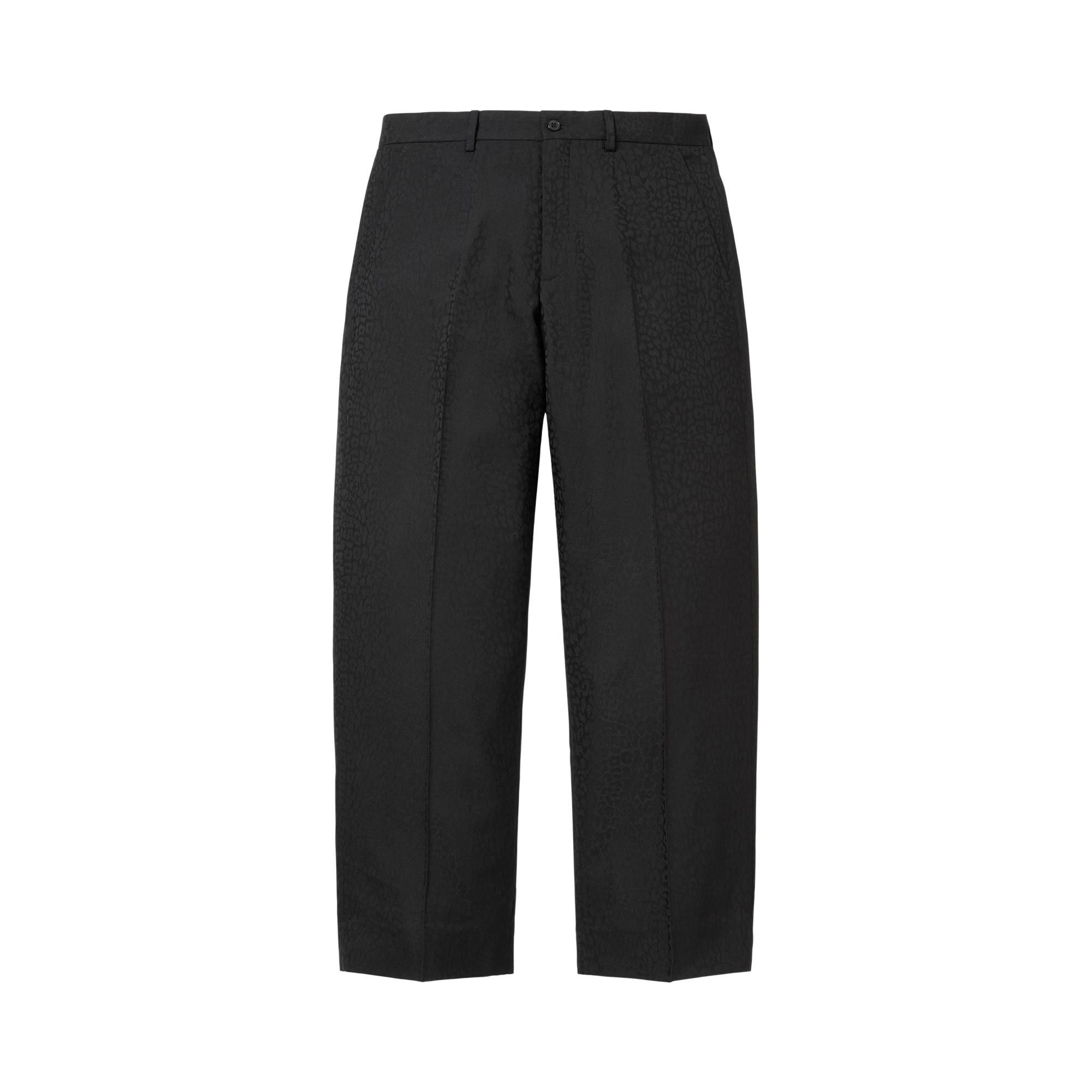 Buy Supreme Leopard Wool Trouser 'Black' - SS26P43 BLACK | GOAT