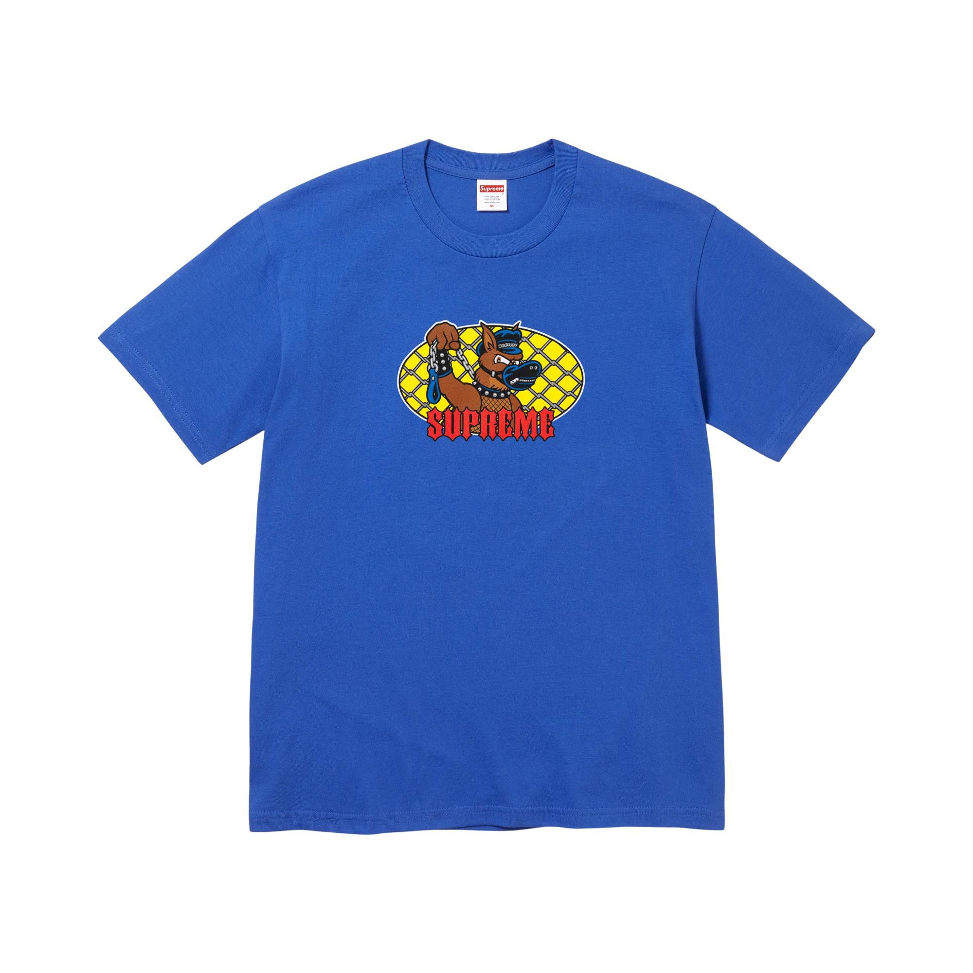 90s llica Tシャツ greatland フェードsupreme Buy Supreme Leash Tee 'Royal' - SS26T75 ROYAL | GOAT