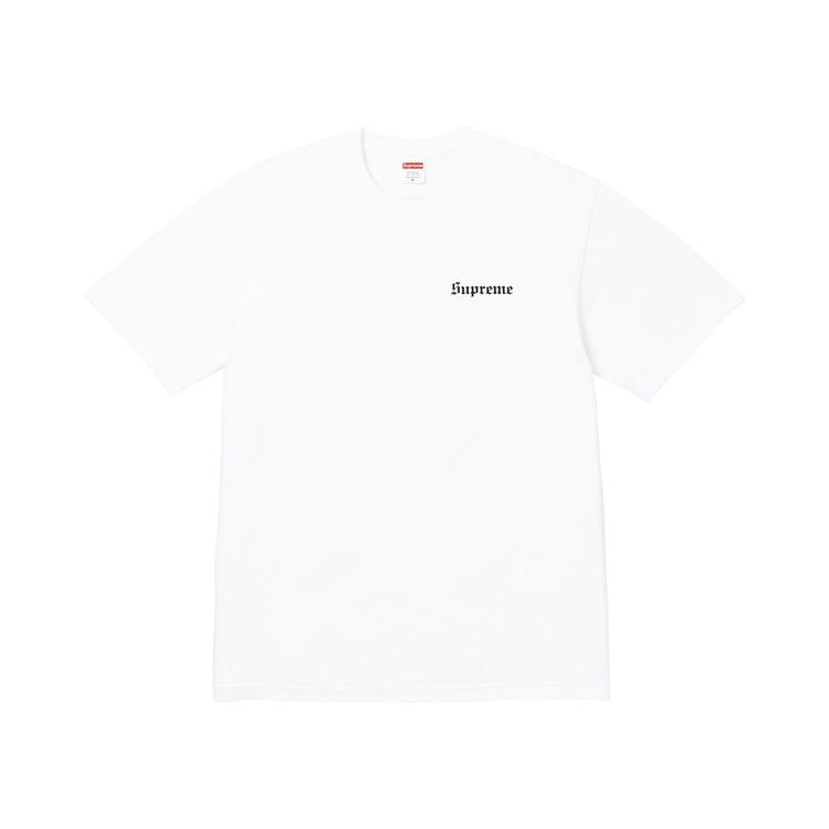 Supreme Paris Is Burning Tee White