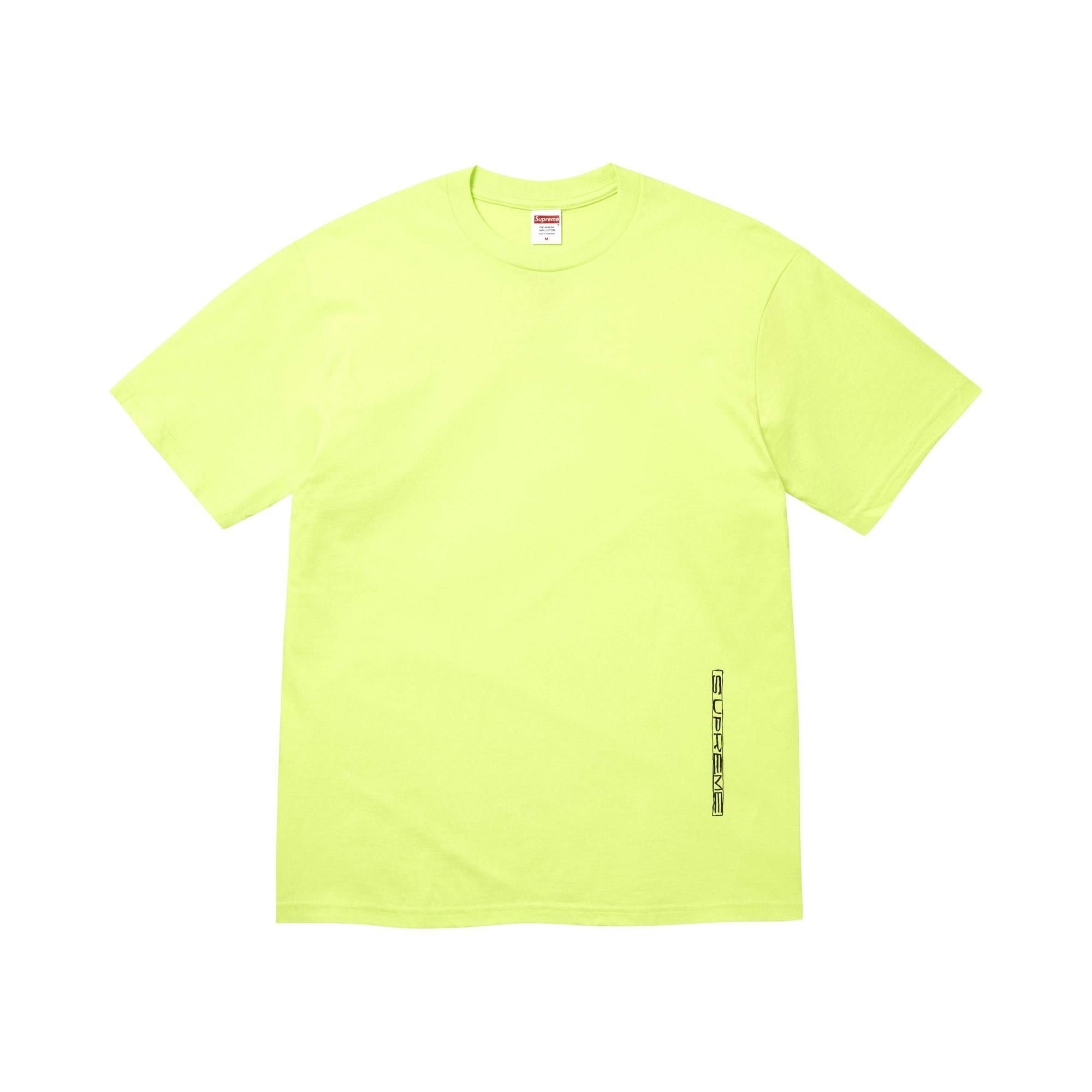 Buy Supreme Supper Tee 'Bright Yellow' - SS26T62 BRIGHT YELLOW | GOAT