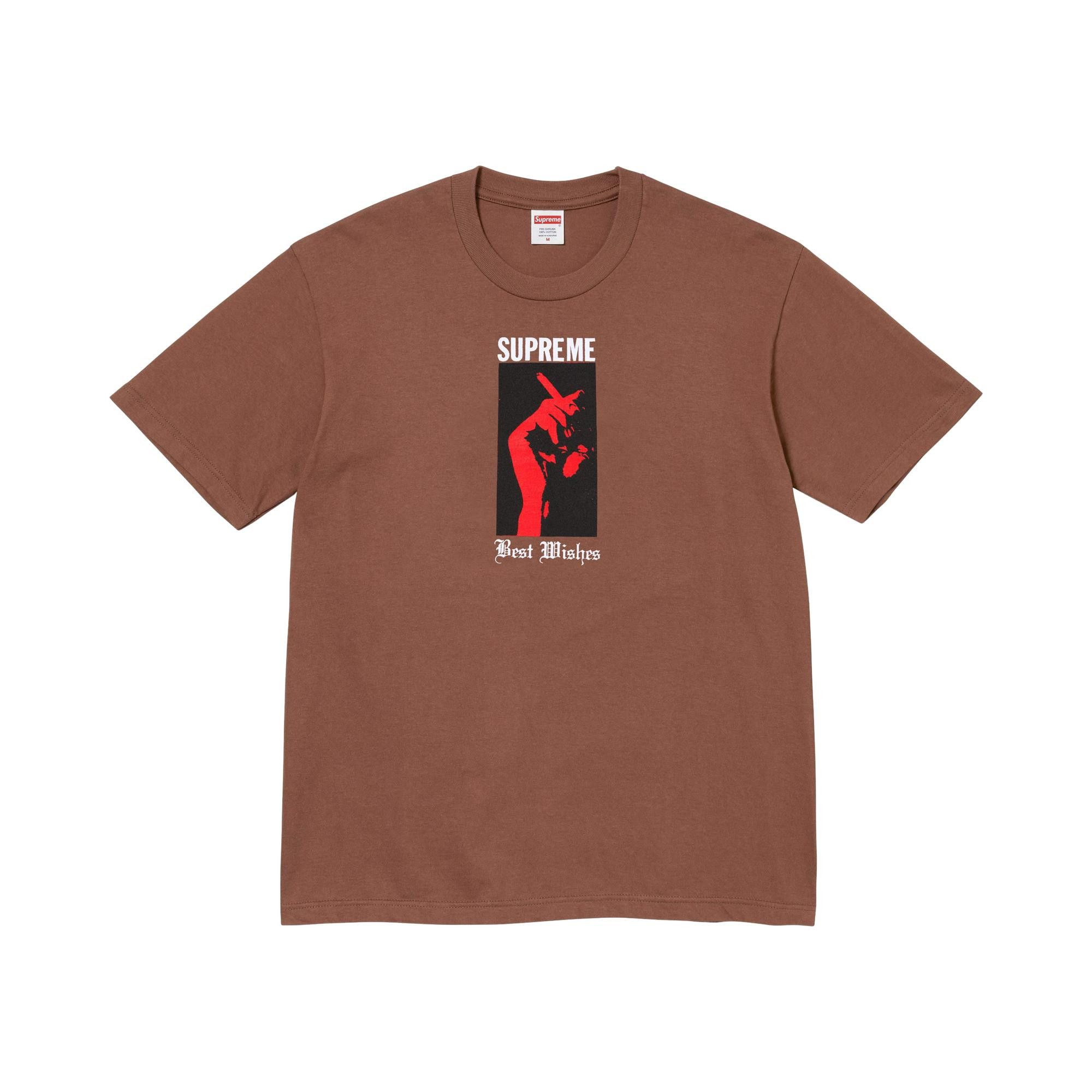 トップス Wish Tee Buy Supreme Wish Tee 'Brown' - SS26T51 BROWN | GOAT