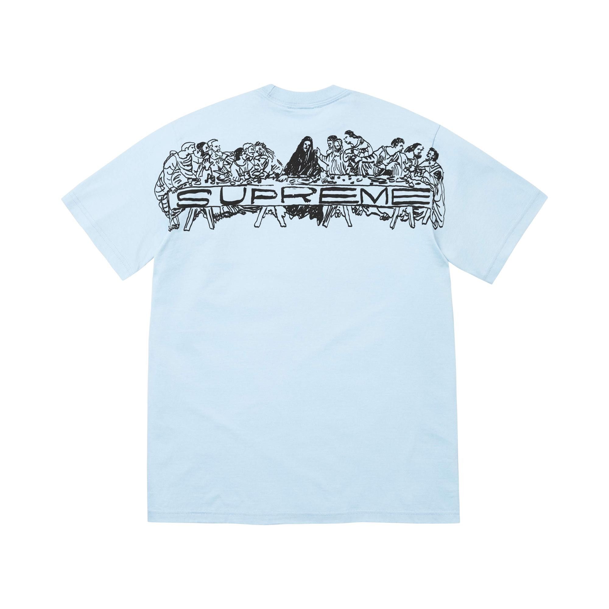 Buy Supreme Supper Tee 'Powder Blue' - SS26T62 POWDER BLUE | GOAT