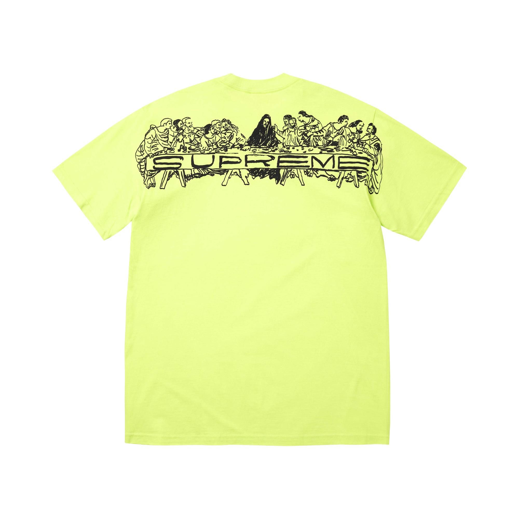 Buy Supreme Supper Tee 'Bright Yellow' - SS26T62 BRIGHT YELLOW | GOAT