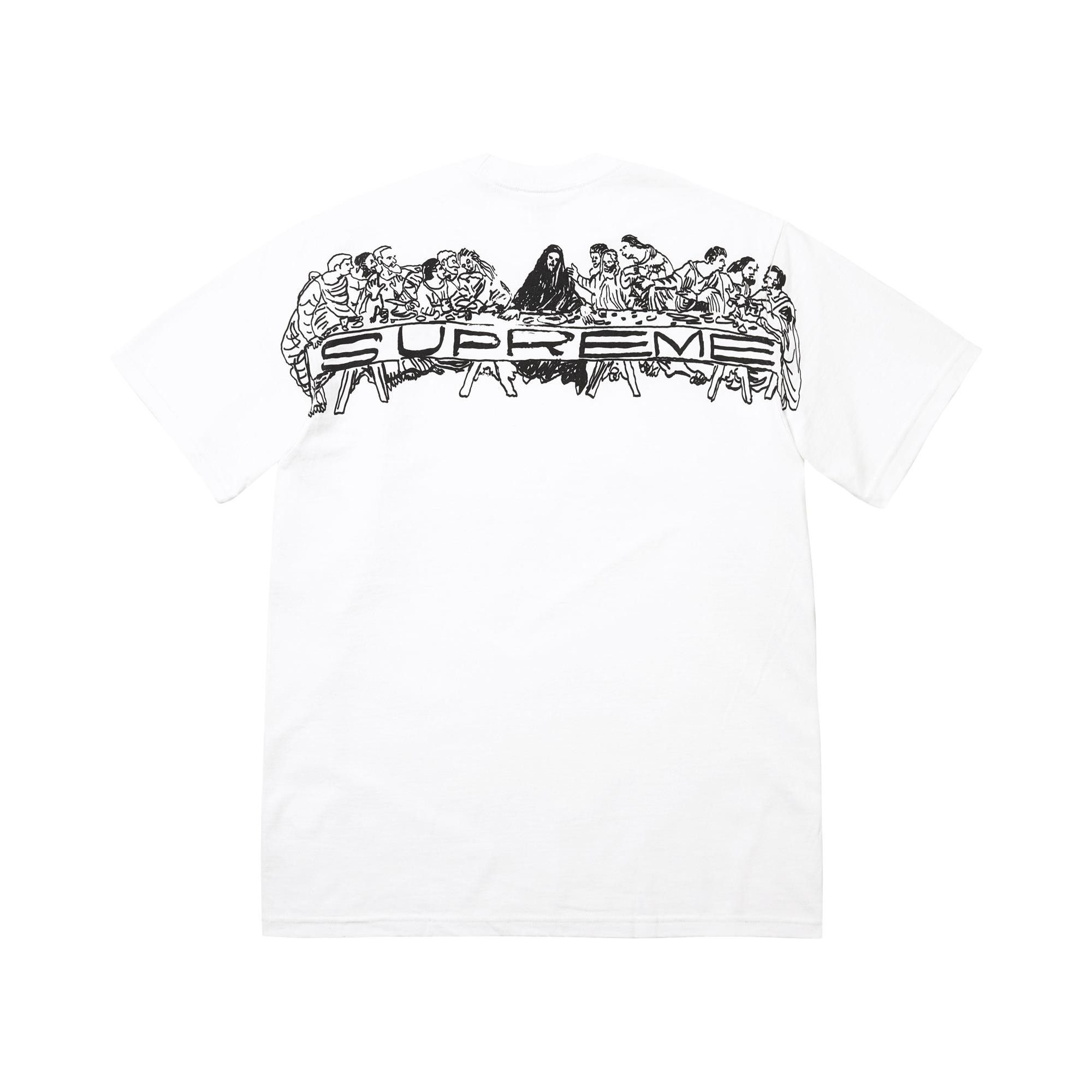 Buy Supreme Supper Tee 'White' - SS26T62 WHITE | GOAT