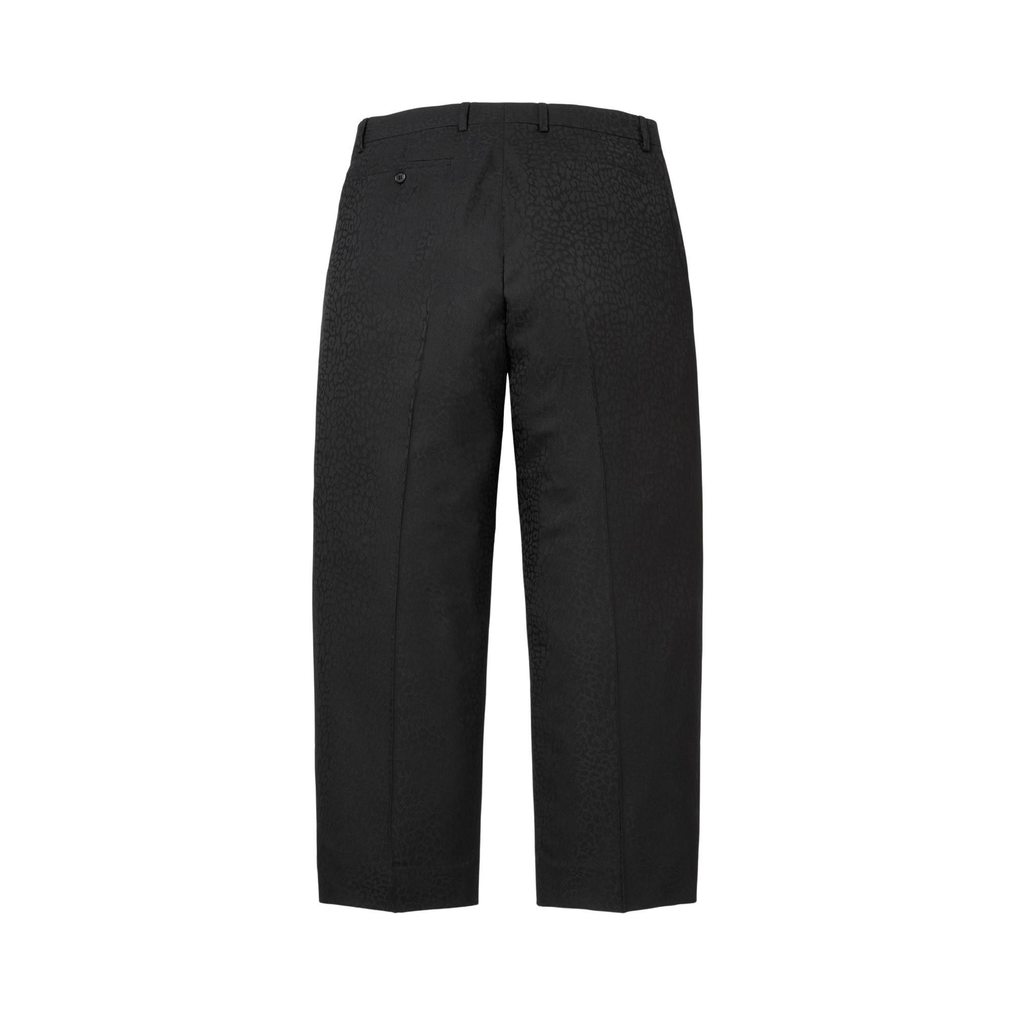 supreme Leopard Wool Trouser 黒　w36 2 Buy Supreme Leopard Wool Trouser 'Black' - SS26P43 BLACK | GOAT