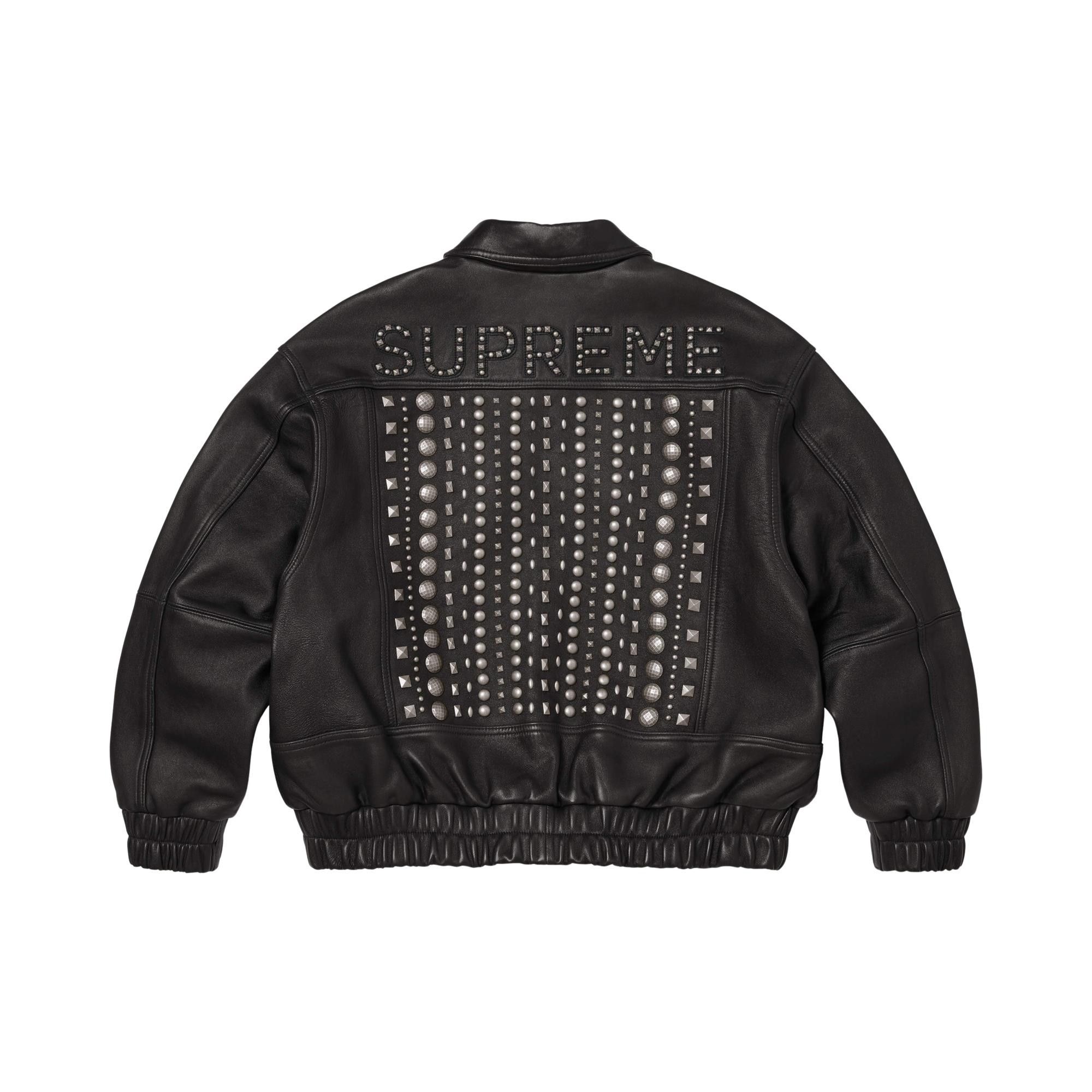 Buy Supreme Multi Studded Leather Jacket 'Black' - SS26J88 BLACK