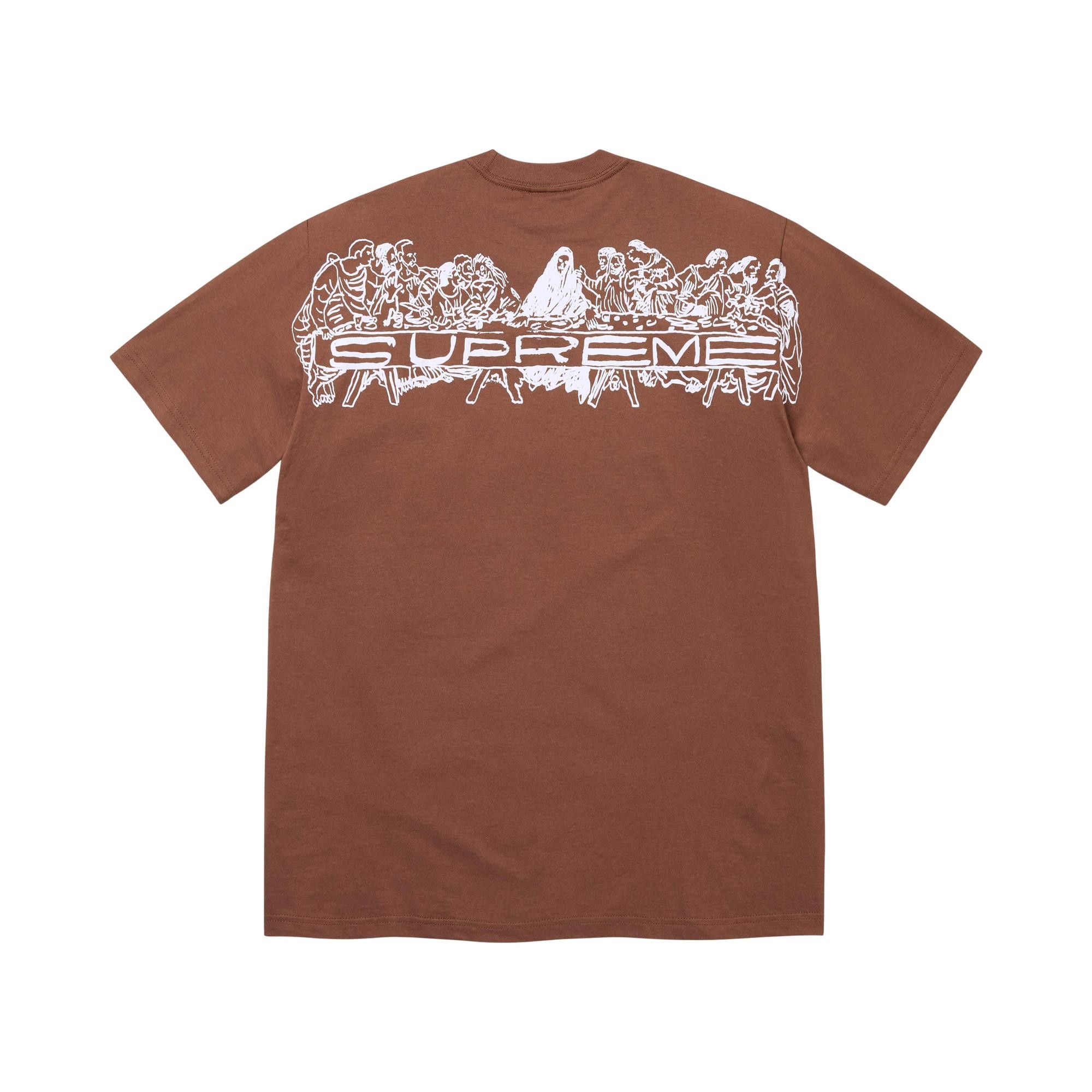 Buy Supreme Supper Tee 'Brown' - SS26T62 BROWN | GOAT
