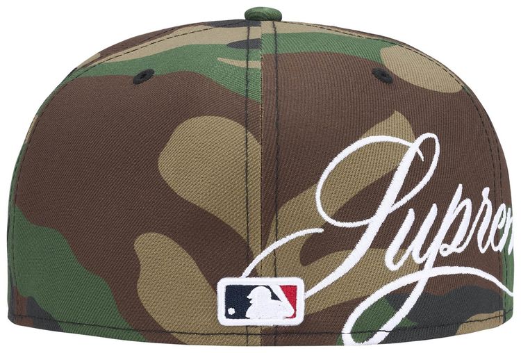 Supreme x New York Yankees New Era Woodland Camo