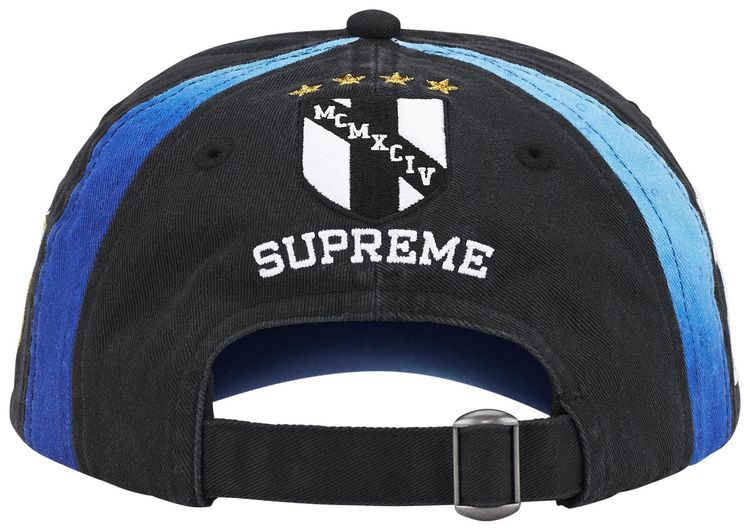 Supreme x Fiji 6 Panel Black