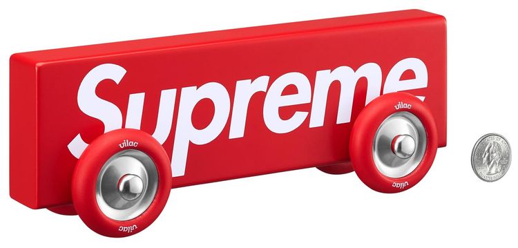 Supreme x Vilac Box Logo Car Red