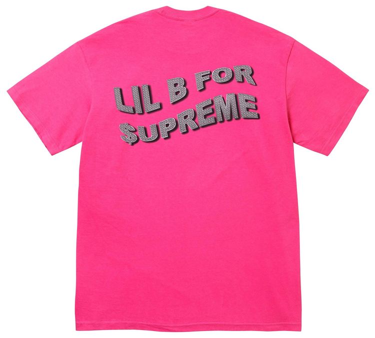 Supreme Based Tee Fuchsia