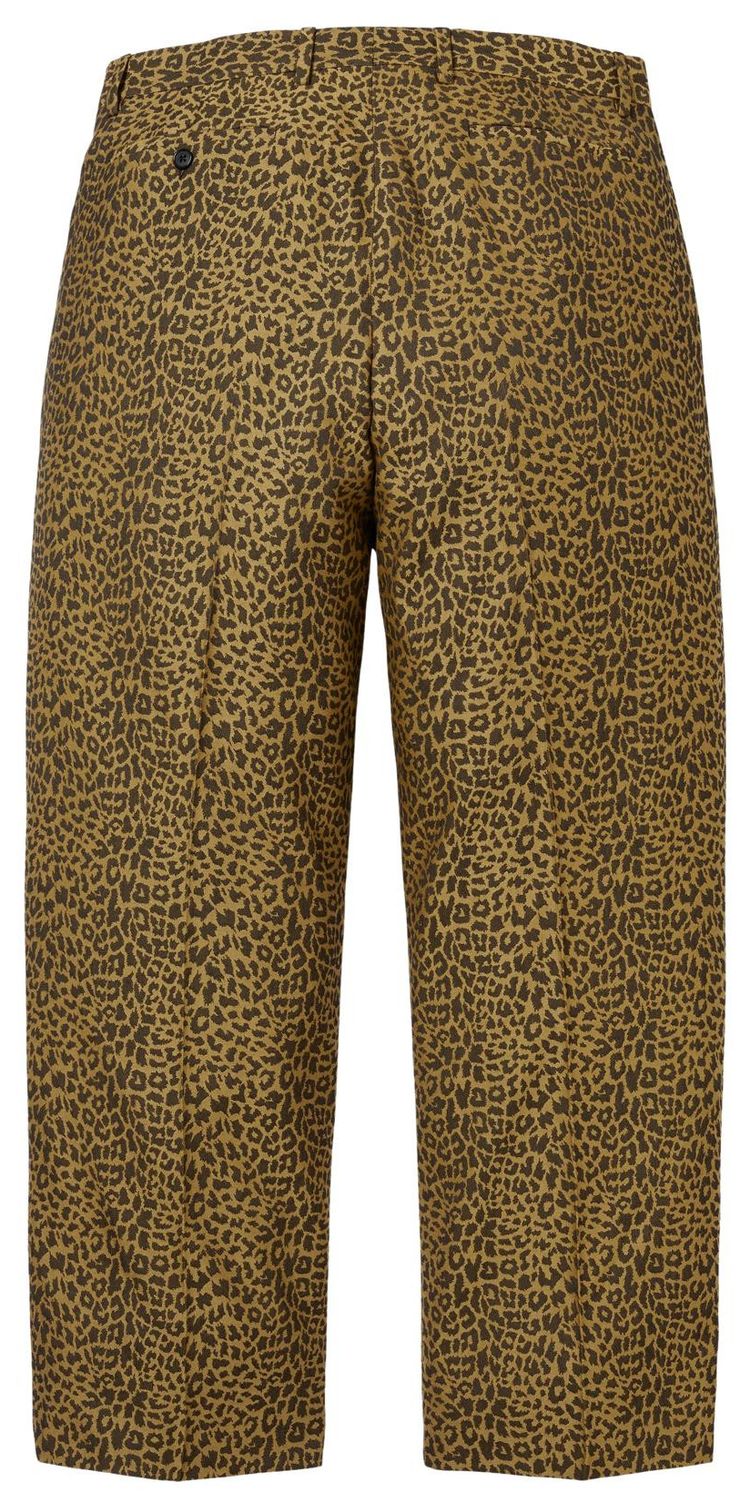 Buy Supreme Leopard Wool Trouser 