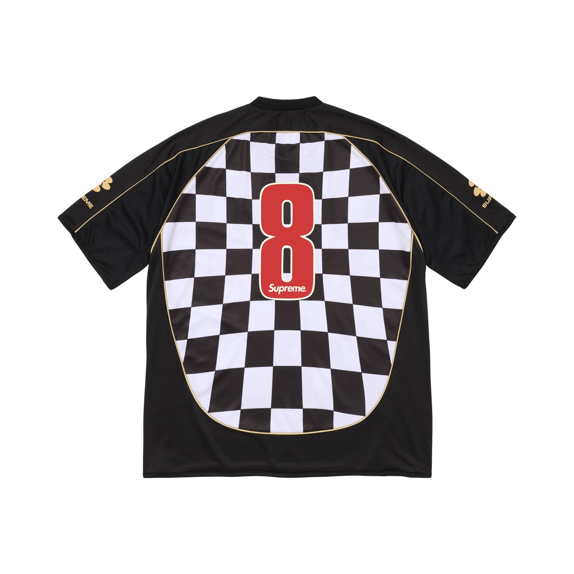 Buy Supreme Checkerboard Jersey 'Black' - SS26KN105 BLACK | GOAT