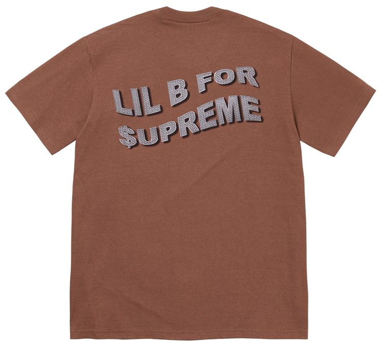 Supreme Based Tee Brown