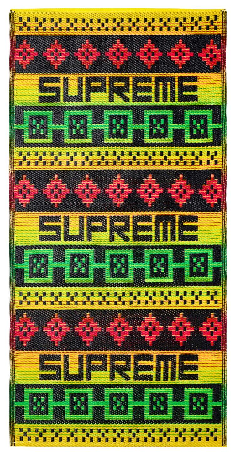 Supreme x Sosenap Plastic Mat Yellow