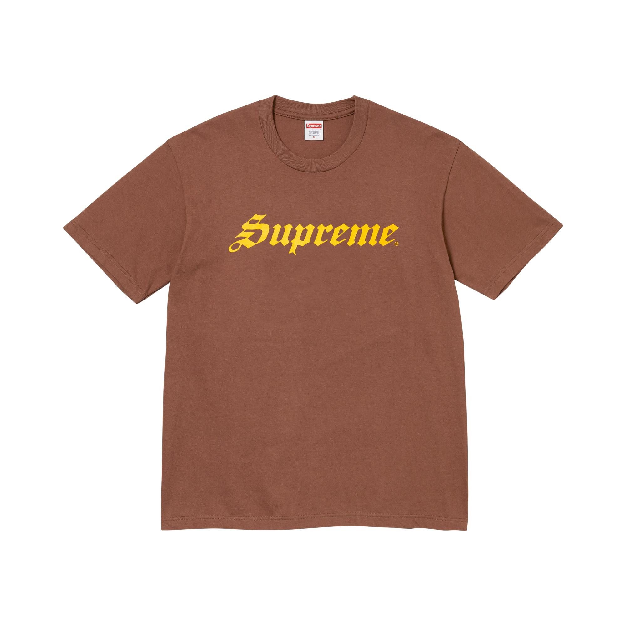 Buy Supreme Speed Tee 'Brown' - SS26T72 BROWN | GOAT