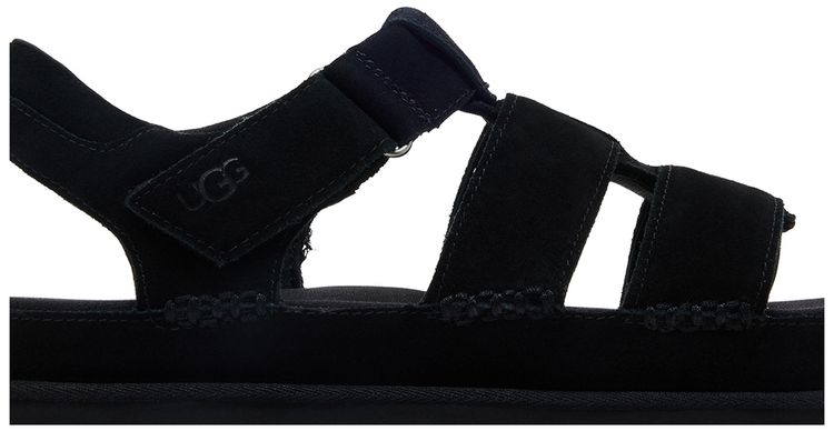 UGG Wmns Goldenstar Strap Platform Sandal Black