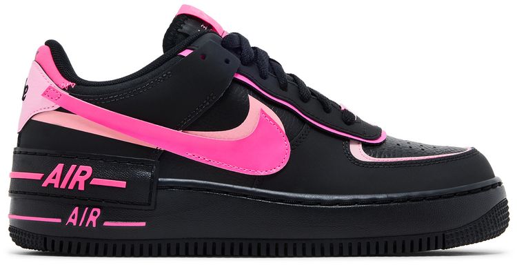 Nike Wmns Air Force 1 Shadow Black Pink Spell