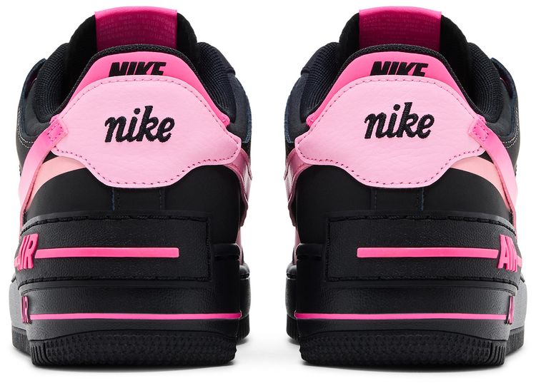 Nike Wmns Air Force 1 Shadow Black Pink Spell