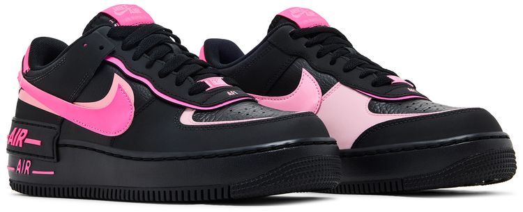 Nike Wmns Air Force 1 Shadow Black Pink Spell