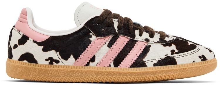 adidas Wmns Samba OG Cow Print White Pink