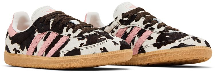 adidas Wmns Samba OG Cow Print White Pink
