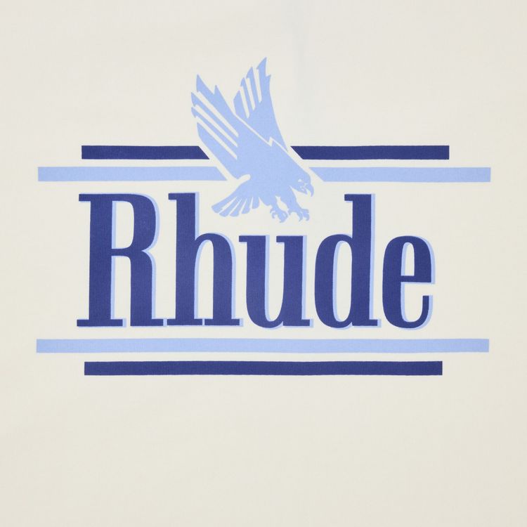 Rhude Rossa Tee Vintage WhiteBlue