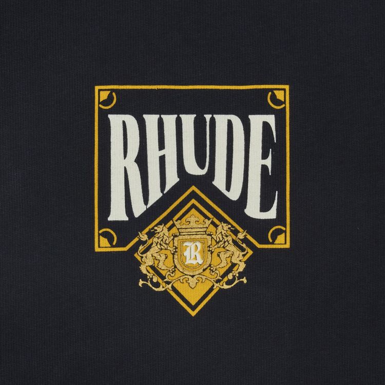Rhude Playing Card Tee Vintage BlackYellow
