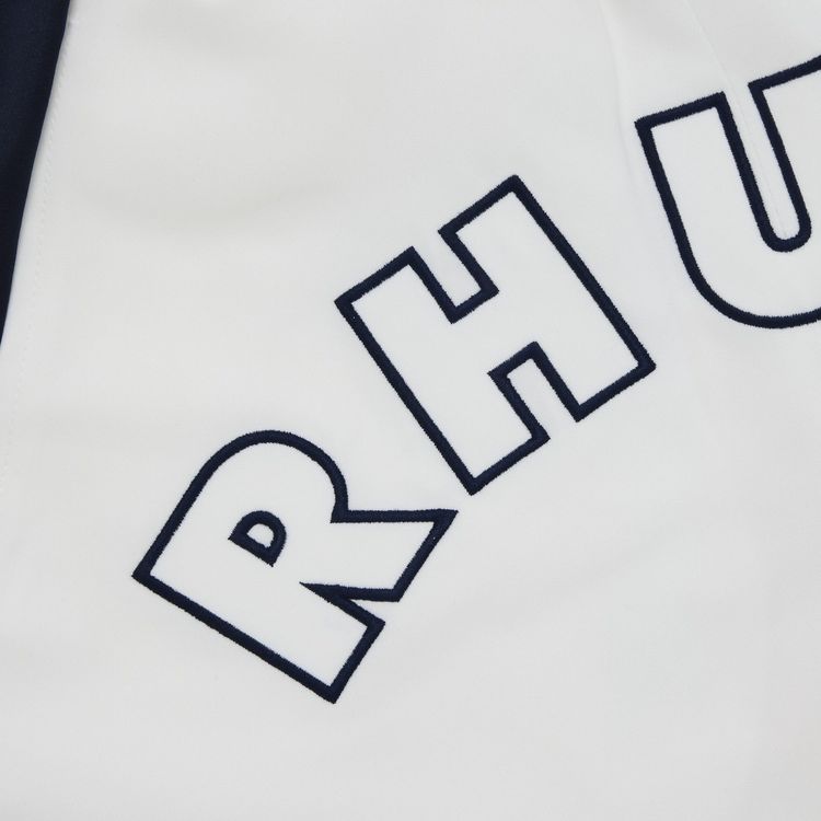Rhude Logo Lightning Shorts White