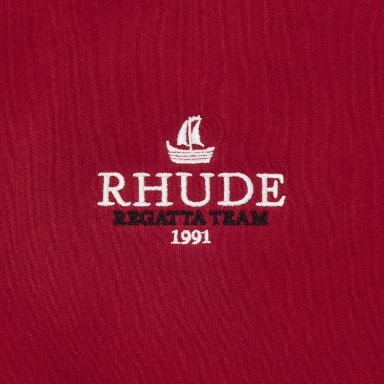 Rhude Mariner Regatta Crewneck Vintage RedWhite