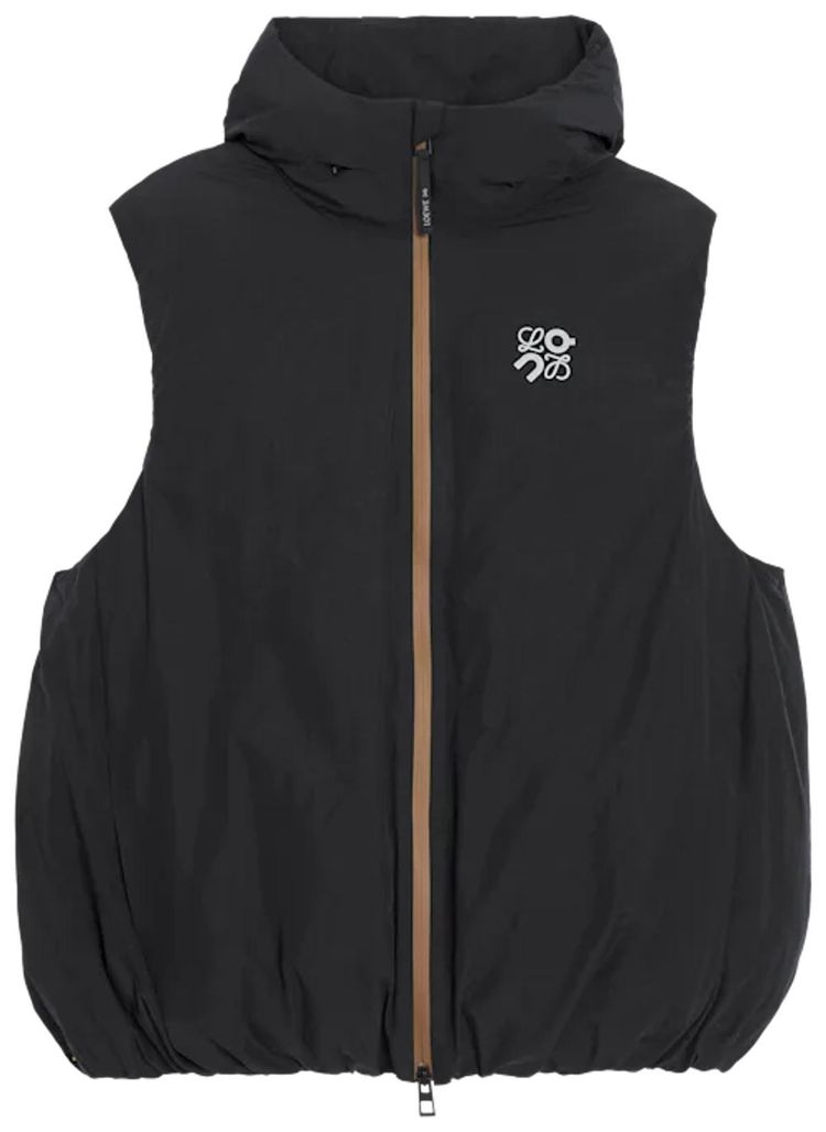 ON x Loewe Puffer Vest Black