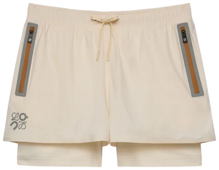 ON x Loewe Performance Shorts Ivory