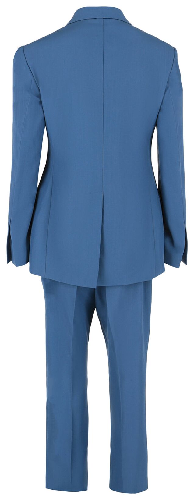 Ferragamo Wool Two Piece Suit Blue