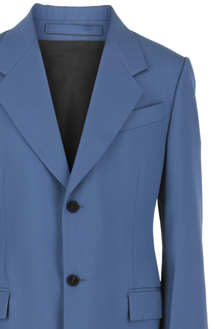 Ferragamo Wool Two Piece Suit Blue
