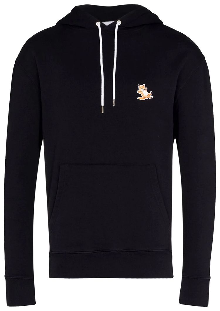 Maison Kitsune Chillax Fox Patch Classic Hoodie Black