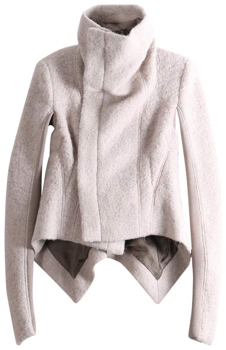 Rick Owens Buttoned Naska Jacket Rose