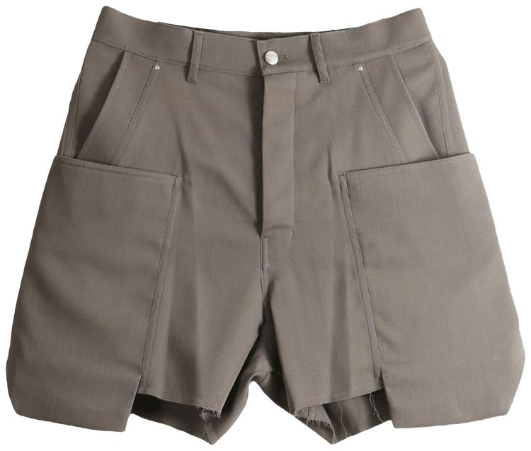 Rick Owens Stefan Cargo Shorts Dust