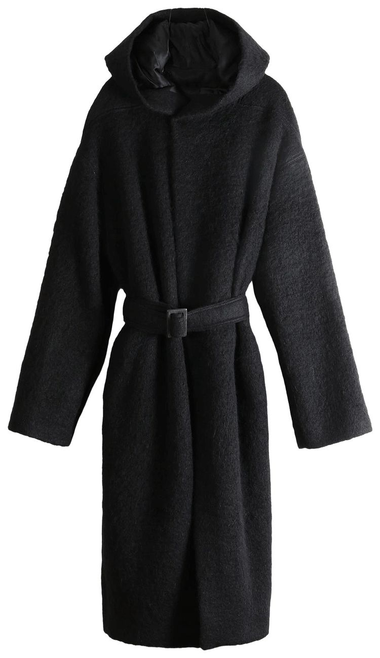 Rick Owens Tower Coat Black