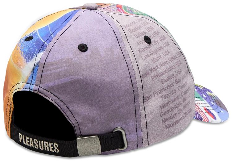 Pleasures World Cup Cap Multicolor