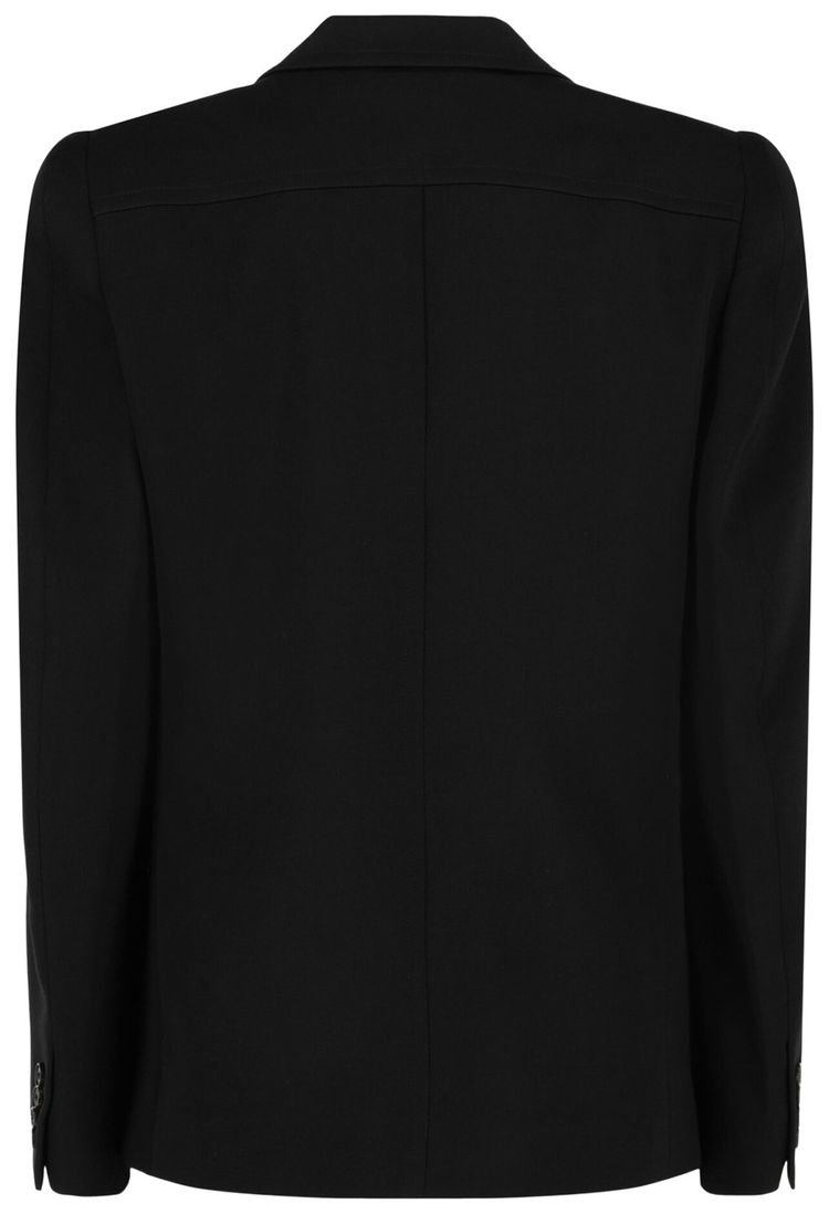Givenchy Fitted Double Breasted Blazer Black