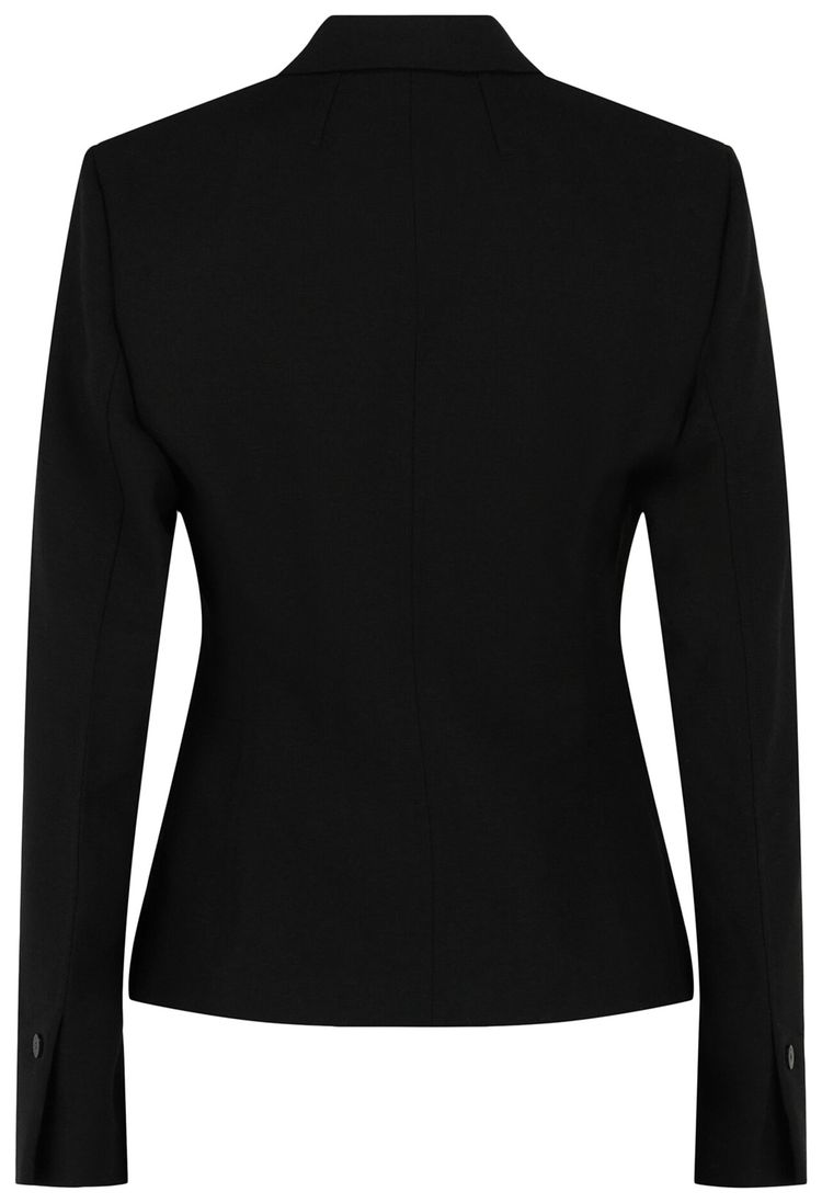 Ferragamo Wool Blend Blazer Black