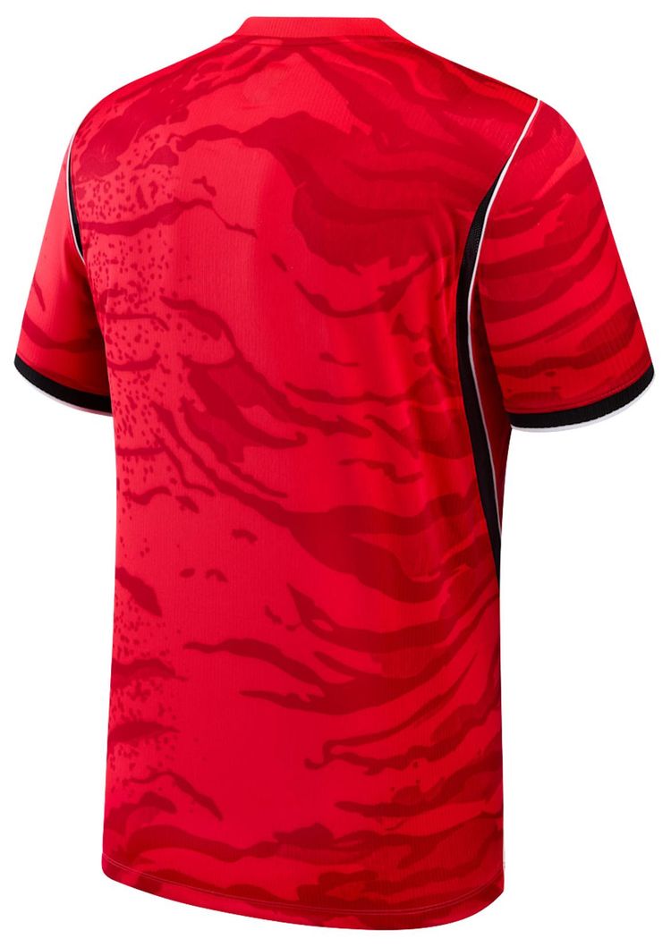 Nike South Korea National Team 2026 Stadium Home Global RedBlackWhiteClub Gold