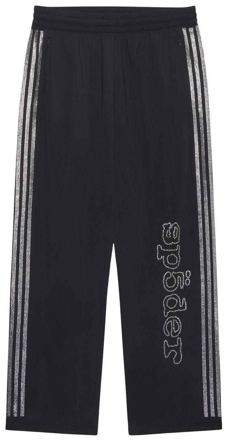 Sp5der x Adidas Rhinestone Track Pant Black