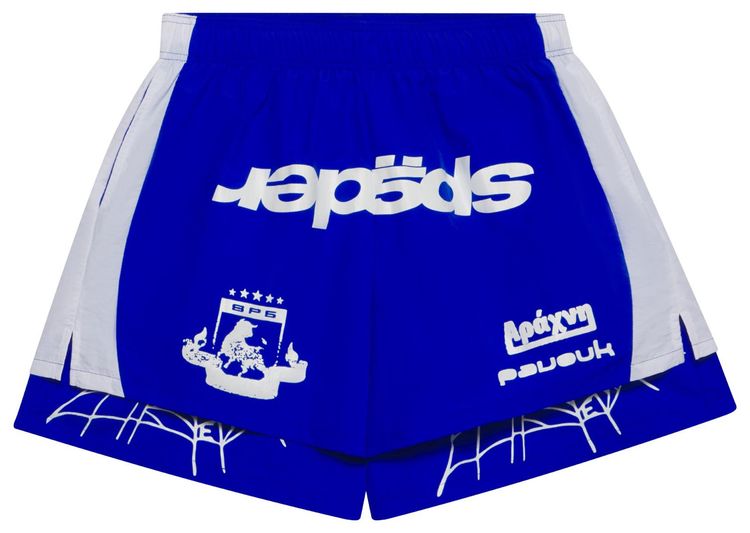 Sp5der Double Layer Short Tory Blue