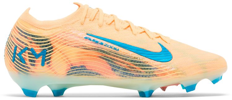 Kylian Mbappe x Nike Mercurial Vapor 16 Elite Melon TintIglooNeo Turquoise
