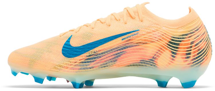 Kylian Mbappe x Nike Mercurial Vapor 16 Elite Melon TintIglooNeo Turquoise
